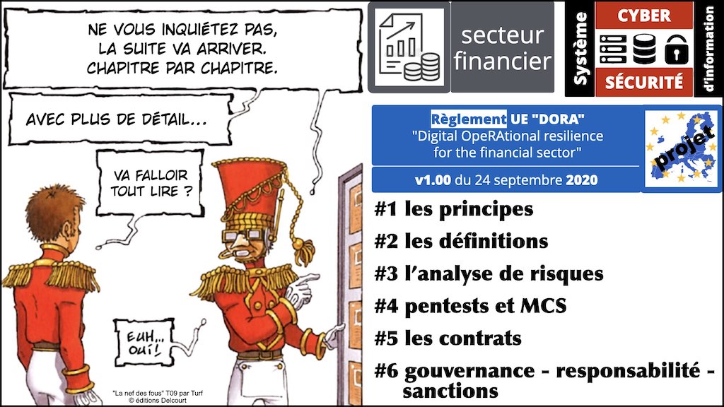 #357 DORA sécurité informatique expliquée secteur financier - cybersécurité OSE projet Règlement UE © Ledieu-Avocats technique droit numérique BLOG BD.061
