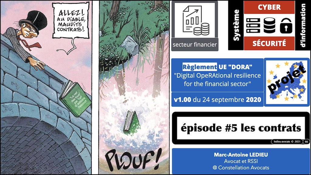 #357 DORA sécurité informatique expliquée secteur financier - cybersécurité OSE projet Règlement UE © Ledieu-Avocats technique droit numérique BLOG BD.066