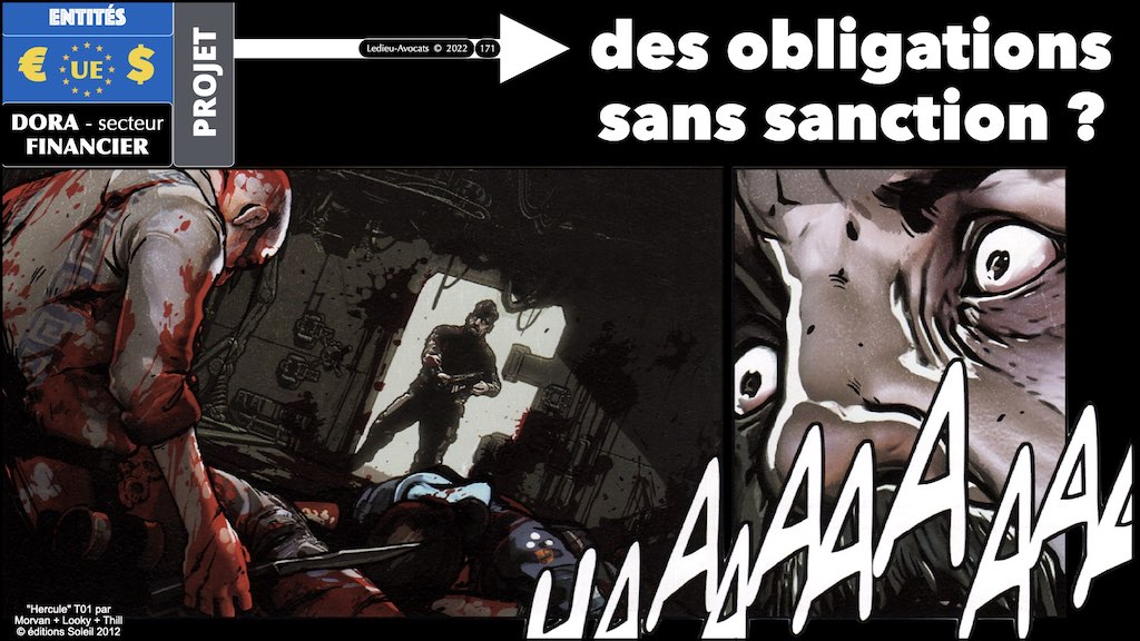 des obligations sans sanctions ? DORA #12 résilience opérationnelle secteur financier #12 SANCTIONS POTENTIELLES © Ledieu-Avocats