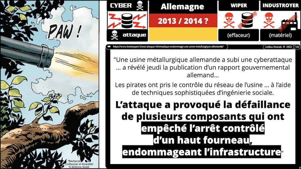 #421-003 cyber attaque #CHRONOLOGIE 1945-2022 © Ledieu-Avocats 31-10-2022.102