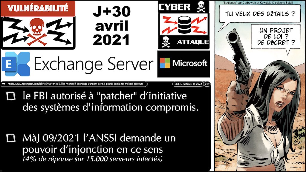 #421-003 cyber attaque #CHRONOLOGIE 1945-2022 © Ledieu-Avocats 31-10-2022.219