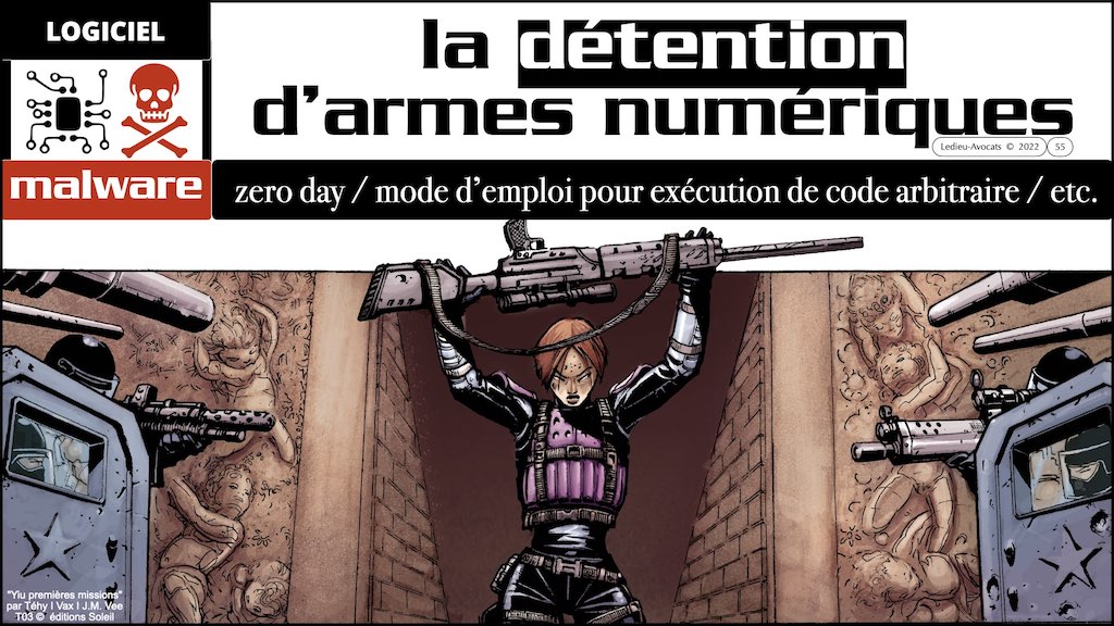 #422 UNLOCK 5 novembre 2022 accès maintien frauduleux légitime défense action offensive © Ledieu-Avocats 05-11-2022.055