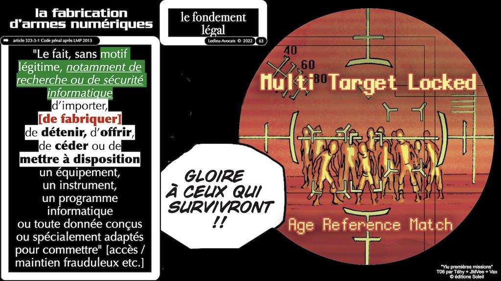 #422 UNLOCK 5 novembre 2022 accès maintien frauduleux légitime défense action offensive © Ledieu-Avocats 05-11-2022.063