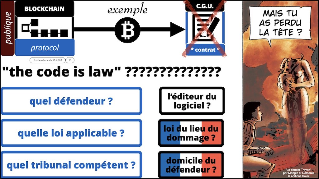 #432-2 BLOCKCHAIN et TOKEN °°° les problèmes JURIDIQUE °°° x1024x.013