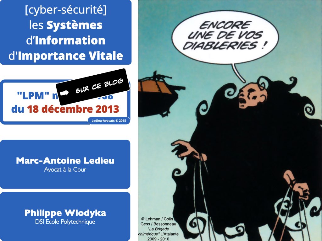 167 cyber-sécurité loi 2018-133 du 26 fevrier 2018 transposant la Directive NIS 2016 sécurité des réseaux et des systèmes d'information Ledieu-Avocats 27-02-2018.017