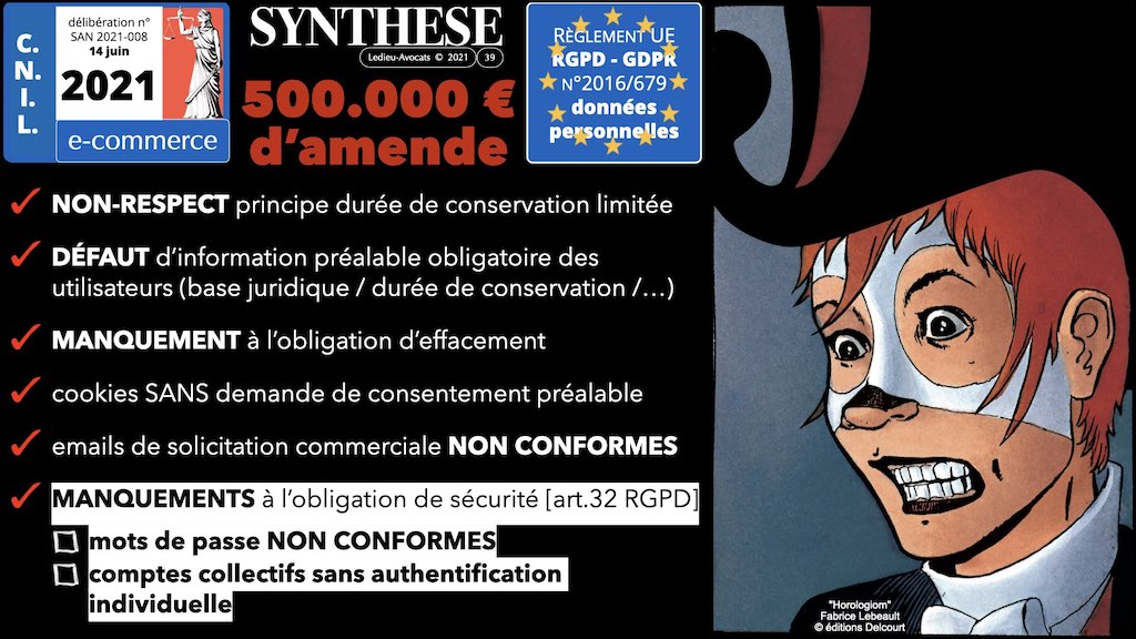 #432-07 RGPD synthèse + CNIL jurisprudence actualité © Ledieu-Avocats 04-12-2022.039