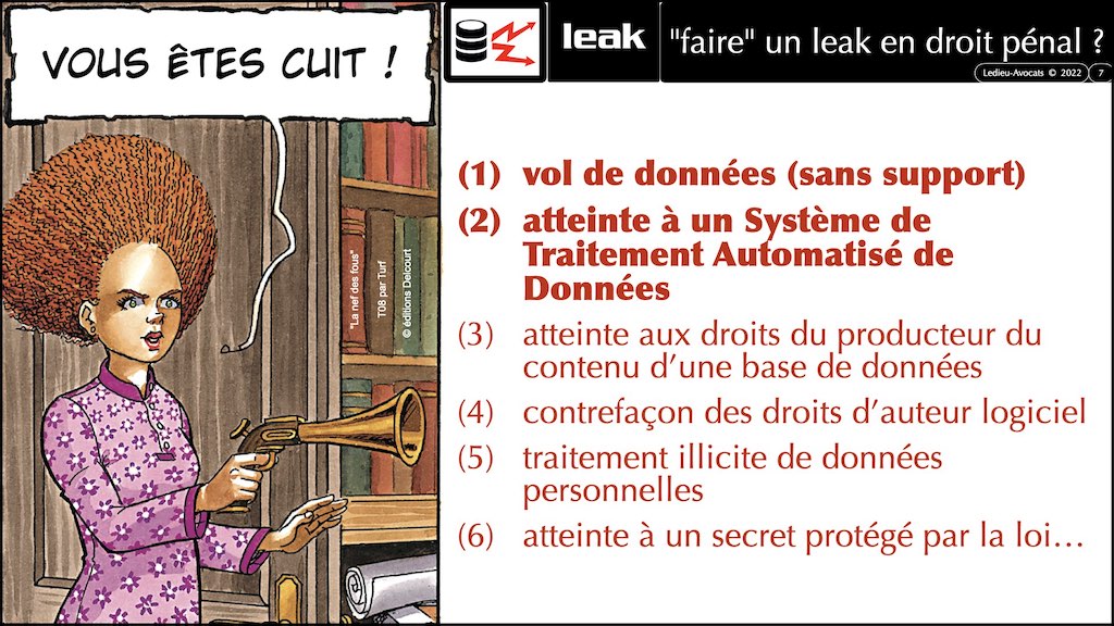 #433 ré-utiliser une fuite de données c'est légal ? pénal ? club cyber AEGE © Ledieu-Avocats.007