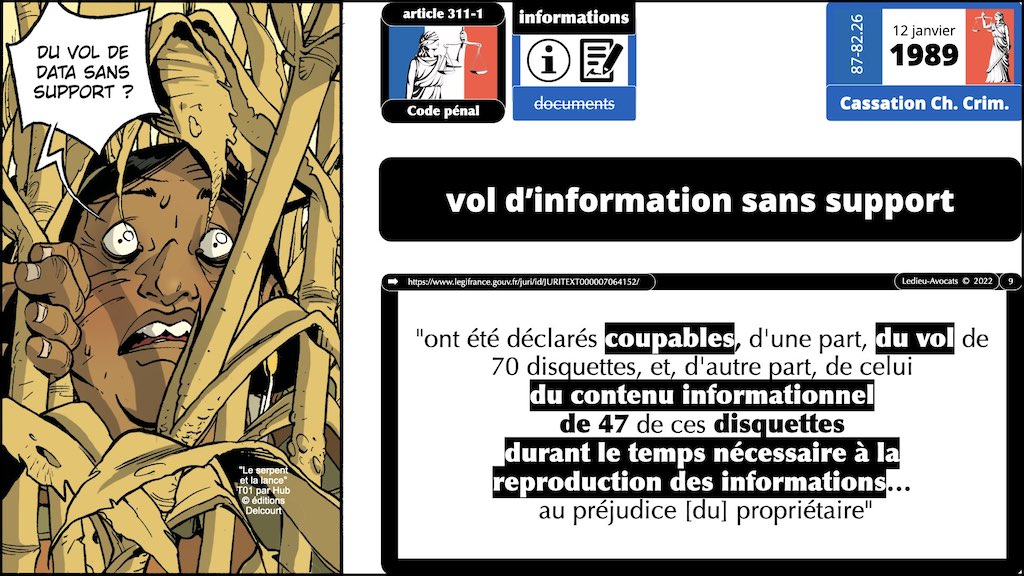 #433 ré-utiliser une fuite de données c'est légal ? pénal ? club cyber AEGE © Ledieu-Avocats.009