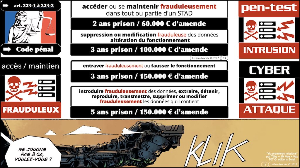 #433 ré-utiliser une fuite de données c'est légal ? pénal ? club cyber AEGE © Ledieu-Avocats.013