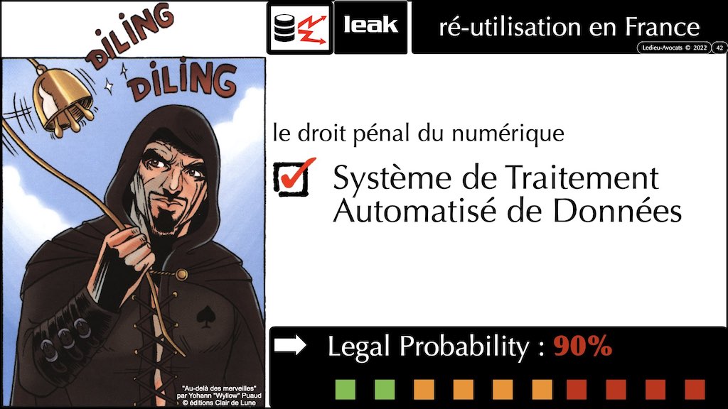 #433 ré-utiliser une fuite de données c'est légal ? pénal ? club cyber AEGE © Ledieu-Avocats.042