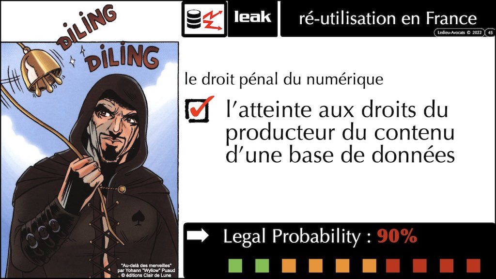#433 ré-utiliser une fuite de données c'est légal ? pénal ? club cyber AEGE © Ledieu-Avocats.045