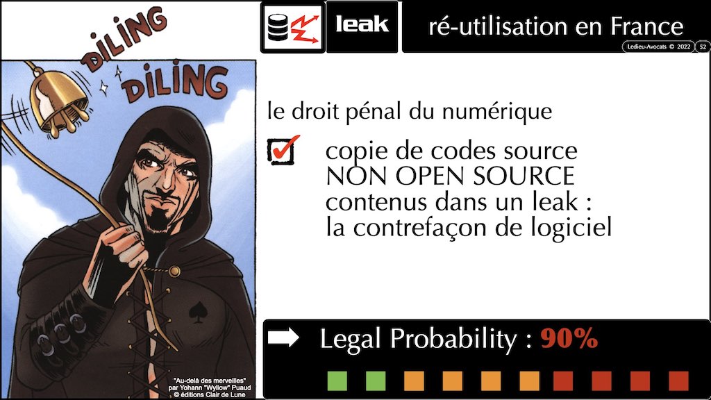 #433 ré-utiliser une fuite de données c'est légal ? pénal ? club cyber AEGE © Ledieu-Avocats.052