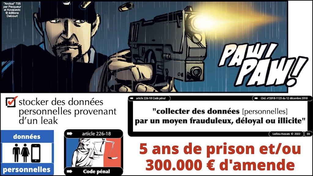 #433 ré-utiliser une fuite de données c'est légal ? pénal ? club cyber AEGE © Ledieu-Avocats.059