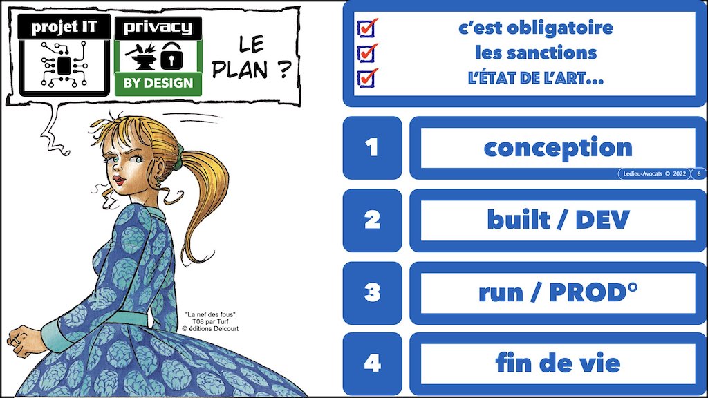 conduire un projet IT en RGPD PRIVACY by DESIGN © Ledieu-Avocats