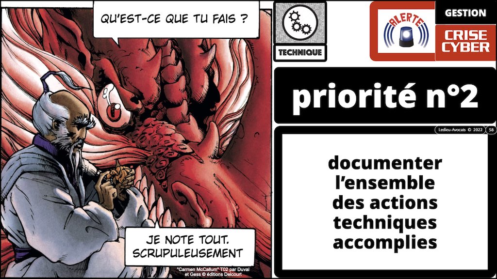 #373 GESTION COMMUNICATION crise cyber + PRIORISATION © Ledieu-Avocats technique droit numérique.058
