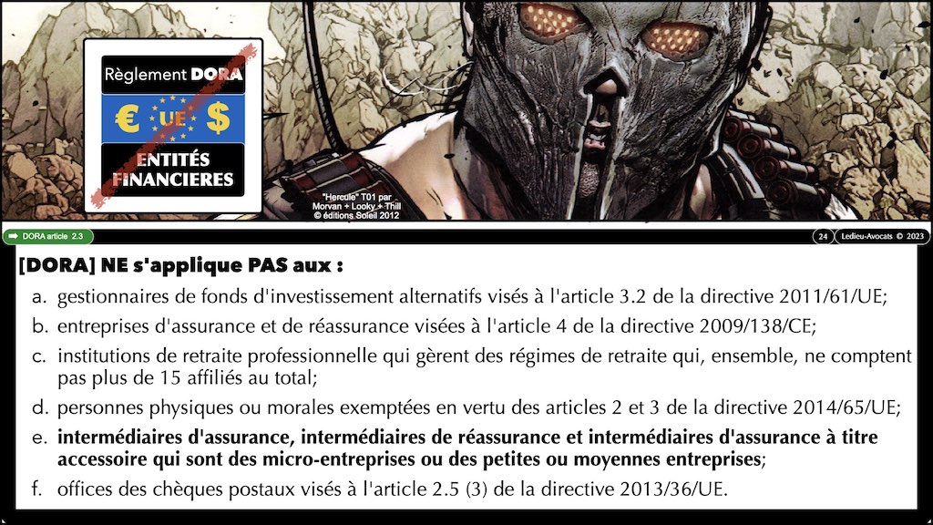 #439 DORA règlement UE 2022:2554 du 14 décembre 2022 #DORA expliqué en BD aux juristes et aux avocats de Cyberlex © Ledieu-Avocats 27-12-2022.024