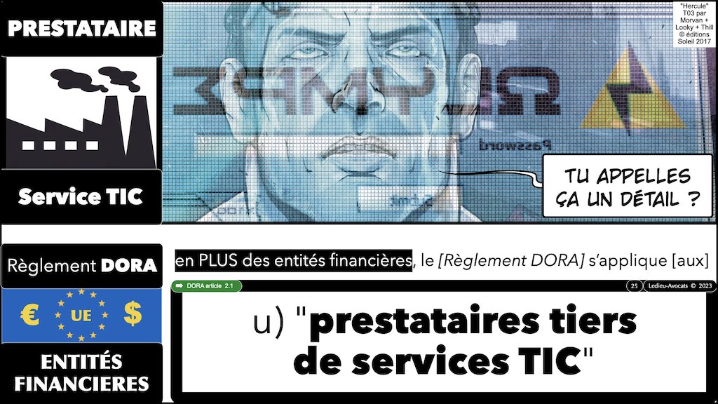 #439 DORA règlement UE 2022:2554 du 14 décembre 2022 #DORA expliqué en BD aux juristes et aux avocats de Cyberlex © Ledieu-Avocats 27-12-2022.025