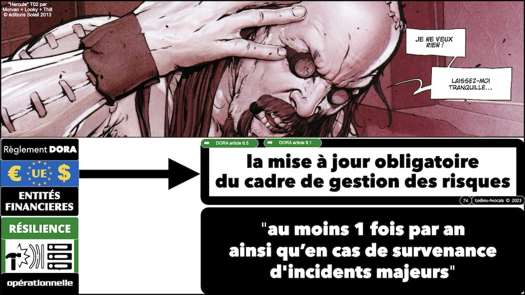 #439 DORA règlement UE 2022:2554 du 14 décembre 2022 #DORA expliqué en BD aux juristes et aux avocats de Cyberlex © Ledieu-Avocats 27-12-2022.074