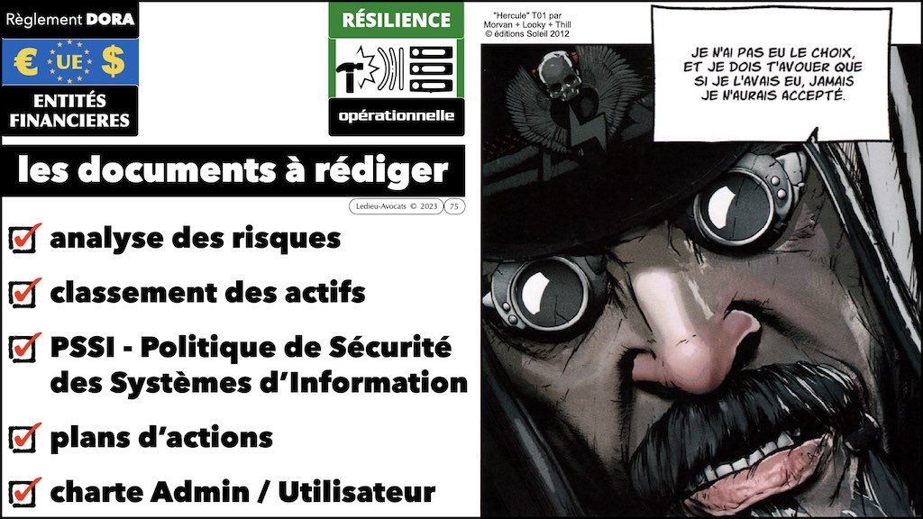 #439 DORA règlement UE 2022:2554 du 14 décembre 2022 #DORA expliqué en BD aux juristes et aux avocats de Cyberlex © Ledieu-Avocats 27-12-2022.075