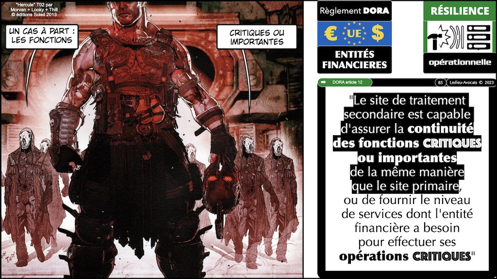 #439 DORA règlement UE 2022:2554 du 14 décembre 2022 #DORA expliqué en BD aux juristes et aux avocats de Cyberlex © Ledieu-Avocats 27-12-2022.085