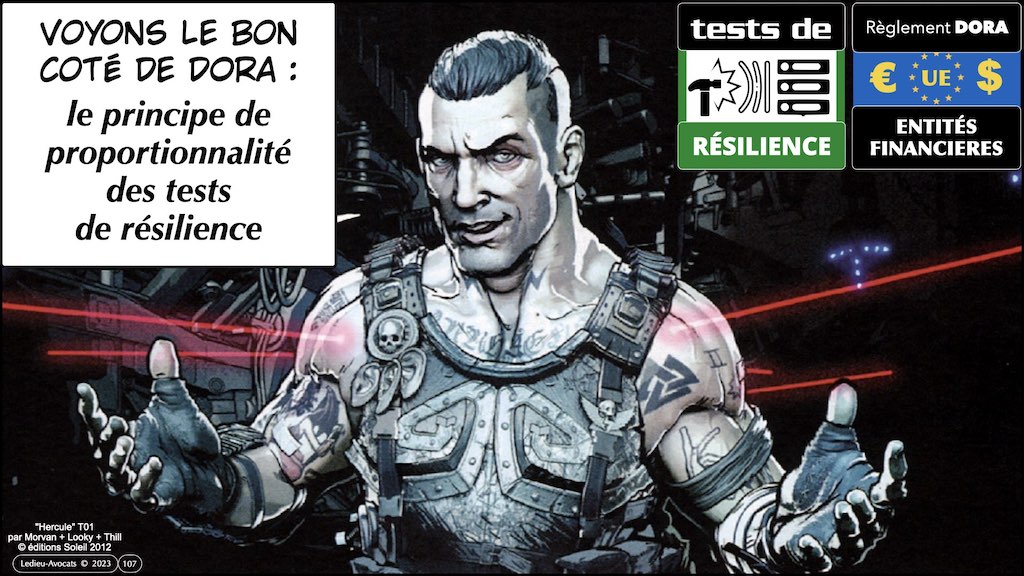 #439 DORA règlement UE 2022:2554 du 14 décembre 2022 #DORA expliqué en BD aux juristes et aux avocats de Cyberlex © Ledieu-Avocats 27-12-2022.107