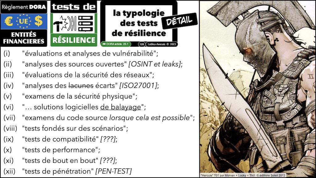 #439 DORA règlement UE 2022:2554 du 14 décembre 2022 #DORA expliqué en BD aux juristes et aux avocats de Cyberlex © Ledieu-Avocats 27-12-2022.109