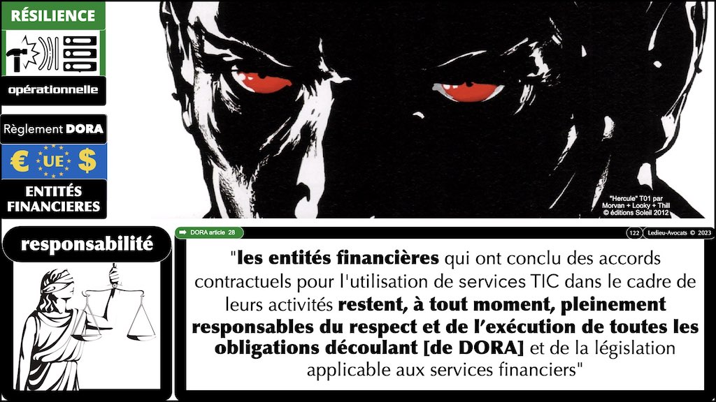 #439 DORA règlement UE 2022:2554 du 14 décembre 2022 #DORA expliqué en BD aux juristes et aux avocats de Cyberlex © Ledieu-Avocats 27-12-2022.122
