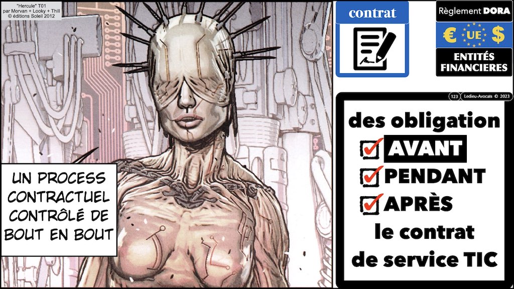 #439 DORA règlement UE 2022:2554 du 14 décembre 2022 #DORA expliqué en BD aux juristes et aux avocats de Cyberlex © Ledieu-Avocats 27-12-2022.123
