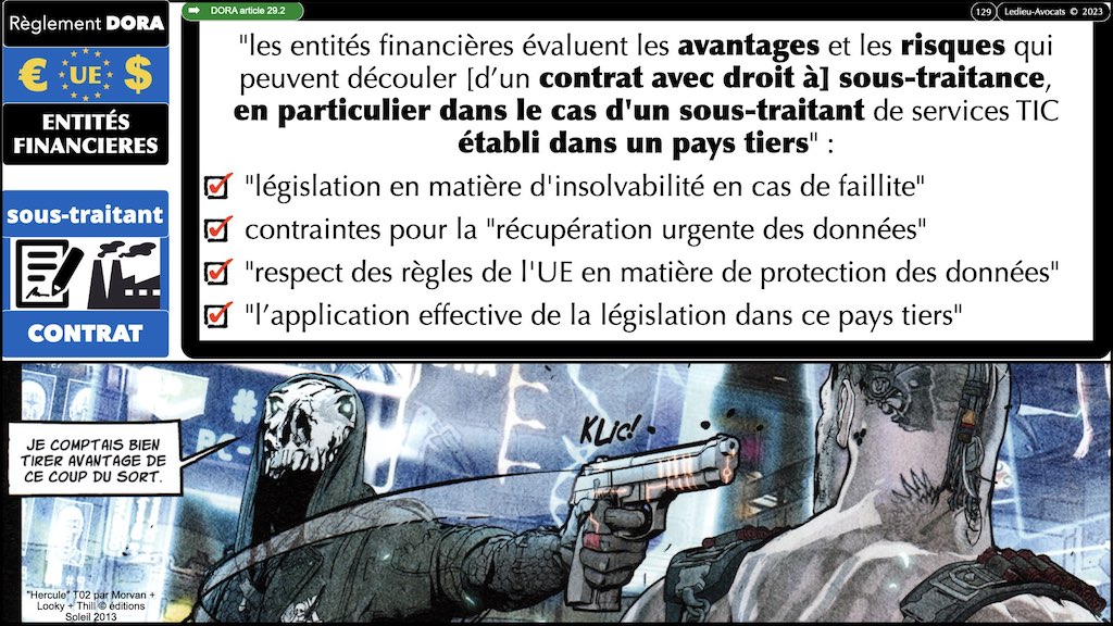 #439 DORA règlement UE 2022:2554 du 14 décembre 2022 #DORA expliqué en BD aux juristes et aux avocats de Cyberlex © Ledieu-Avocats 27-12-2022.129
