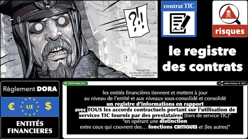 #439 DORA règlement UE 2022:2554 du 14 décembre 2022 #DORA expliqué en BD aux juristes et aux avocats de Cyberlex © Ledieu-Avocats 27-12-2022.132