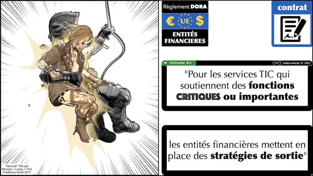 #439 DORA règlement UE 2022:2554 du 14 décembre 2022 #DORA expliqué en BD aux juristes et aux avocats de Cyberlex © Ledieu-Avocats 27-12-2022.137