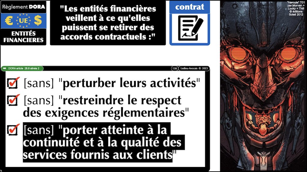 #439 DORA règlement UE 2022:2554 du 14 décembre 2022 #DORA expliqué en BD aux juristes et aux avocats de Cyberlex © Ledieu-Avocats 27-12-2022.138