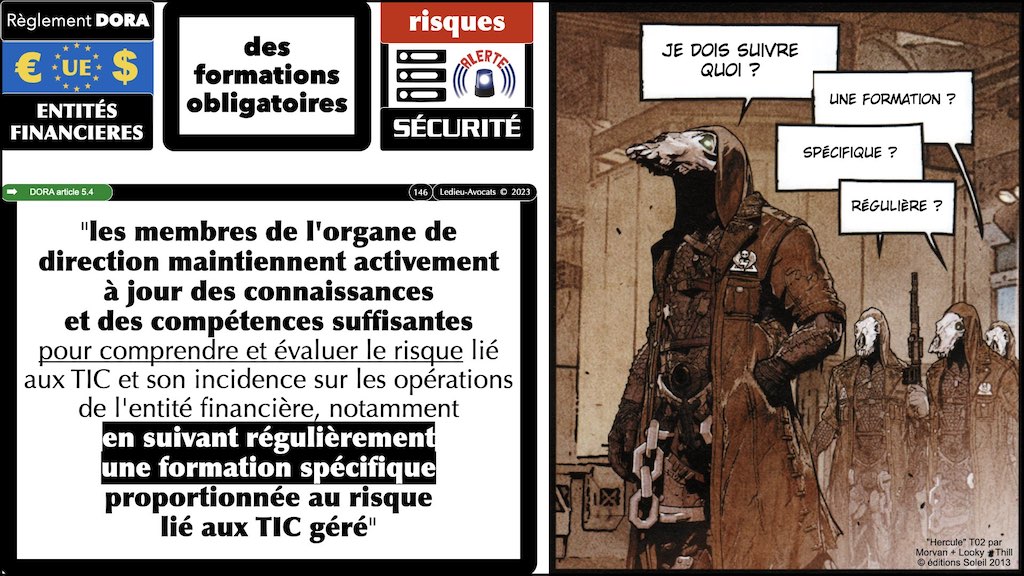 #439 DORA règlement UE 2022:2554 du 14 décembre 2022 #DORA expliqué en BD aux juristes et aux avocats de Cyberlex © Ledieu-Avocats 27-12-2022.146