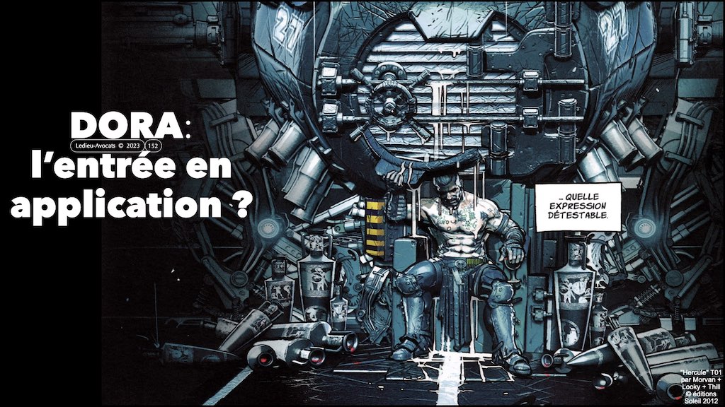 #439 DORA règlement UE 2022:2554 du 14 décembre 2022 #DORA expliqué en BD aux juristes et aux avocats de Cyberlex © Ledieu-Avocats 27-12-2022.152
