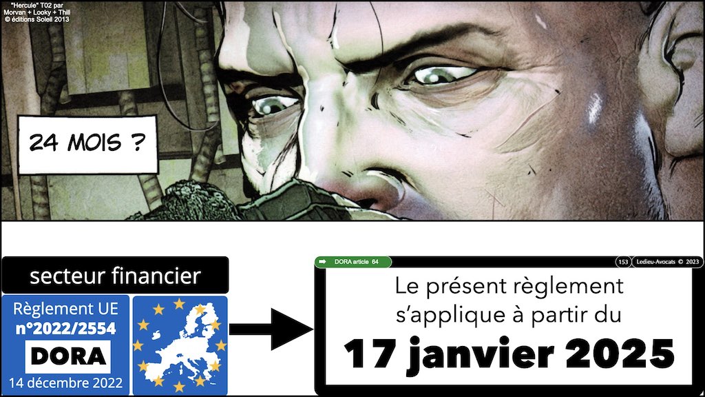 #439 DORA règlement UE 2022:2554 du 14 décembre 2022 #DORA expliqué en BD aux juristes et aux avocats de Cyberlex © Ledieu-Avocats 27-12-2022.153