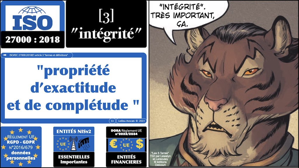 #443 NISv2 vs ISO 27000 définition légale 3:3 sécurité © Ledieu-Avocats 2023.011