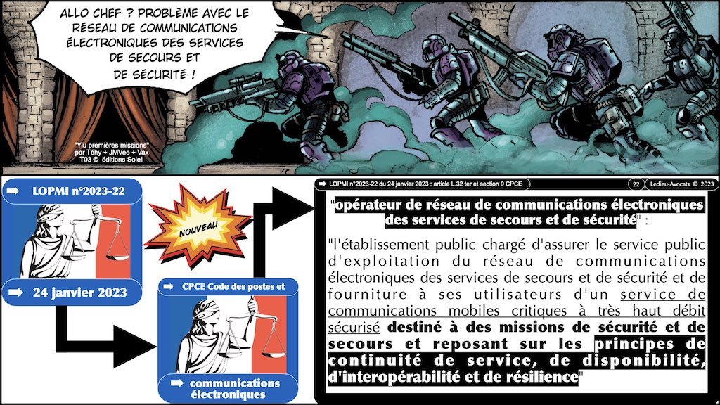 #445 OSSIR veille législative jurisprudence sécurité systèmes d'information et réseaux janvier 2023 © Ledieu-Avocats 07-02-2023.022