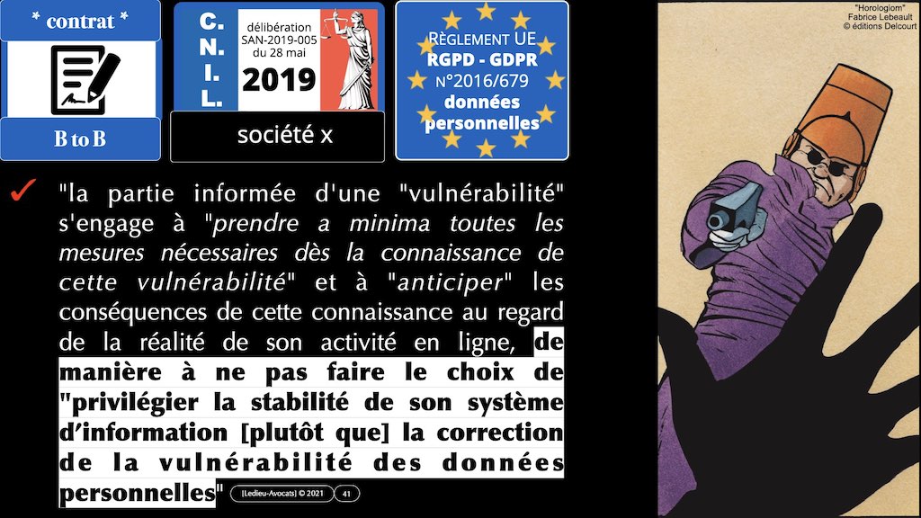#449 données personnelles RGPD-e-Privacy #05 SECURITE article 32 PRINCIPES jurispriudences actualité © Ledieu-Avocats 13-02-2023.041