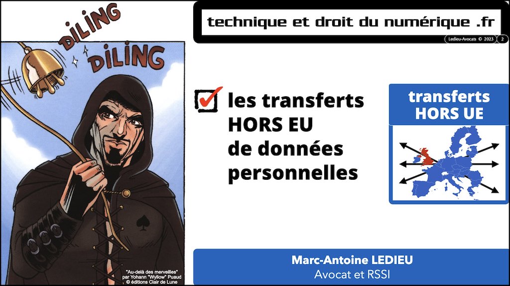 #449 données personnelles RGPD-e-Privacy #06 TRANFERT HORS UE principes jurisprudences actualité © Ledieu-Avocats 13-02-2023.002