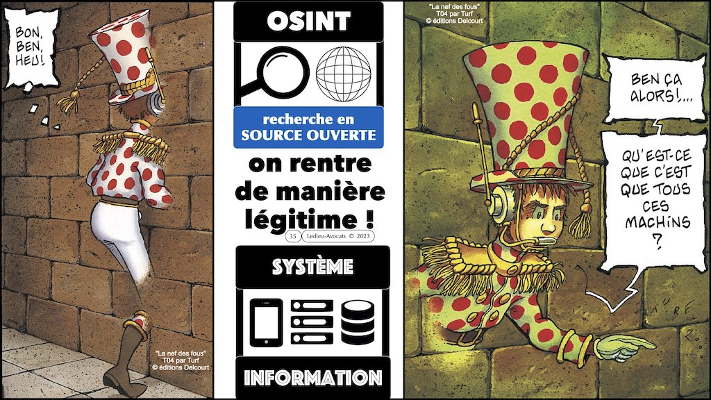 le droit de l'OSINT #2 l'accès légitime aux données Open Source © Ledieu-Avocats 2023