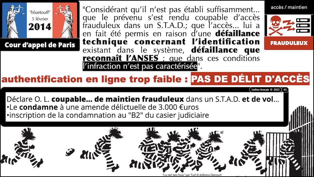 accès frauduleux et défaut de sécurisation de la victime #452 le droit de l'OSINT #2 l'accès légitime aux données Open Source © Ledieu-Avocats 2023