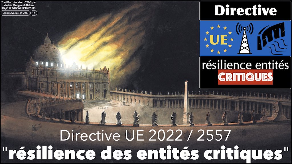 #455 NISv2 DORA cyber-sécurité entité critique ? essentielle ? importante ? financière JSSI 14 mars 2023 OSSIR © Ledieu-Avocats.012