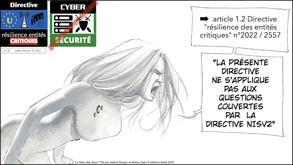 #455 NISv2 DORA cyber-sécurité entité critique ? essentielle ? importante ? financière JSSI 14 mars 2023 OSSIR © Ledieu-Avocats.019