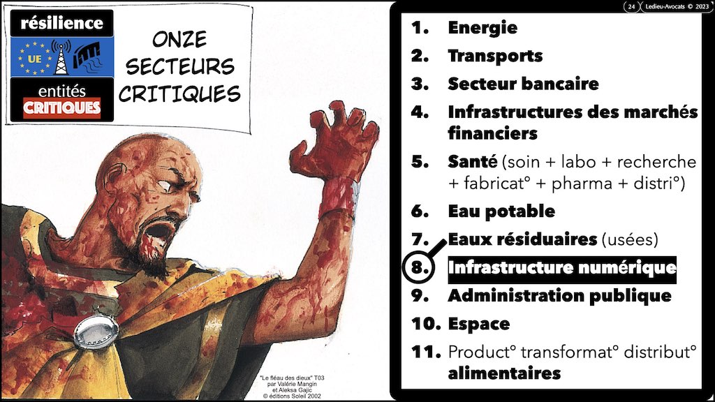 #455 NISv2 DORA cyber-sécurité entité critique ? essentielle ? importante ? financière JSSI 14 mars 2023 OSSIR © Ledieu-Avocats.024