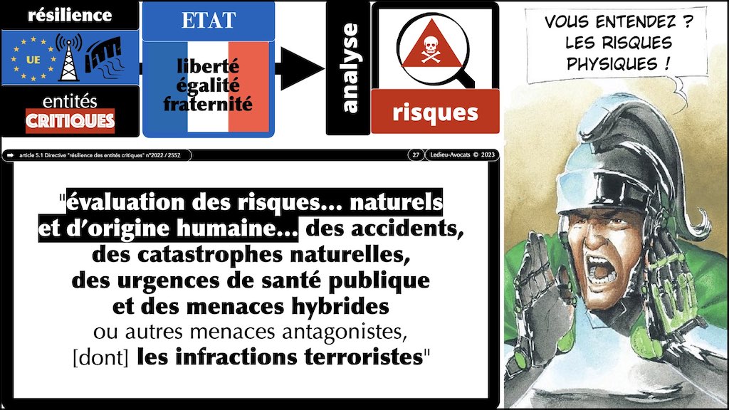#455 NISv2 DORA cyber-sécurité entité critique ? essentielle ? importante ? financière JSSI 14 mars 2023 OSSIR © Ledieu-Avocats.027