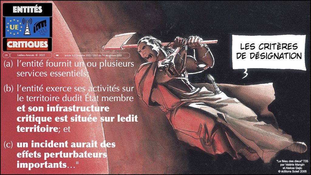 #455 NISv2 DORA cyber-sécurité entité critique ? essentielle ? importante ? financière JSSI 14 mars 2023 OSSIR © Ledieu-Avocats.029