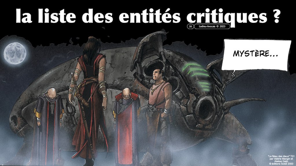 #455 NISv2 DORA cyber-sécurité entité critique ? essentielle ? importante ? financière JSSI 14 mars 2023 OSSIR © Ledieu-Avocats.030