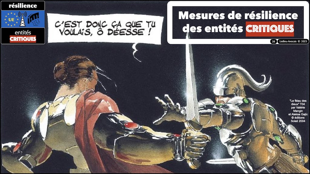 #455 NISv2 DORA cyber-sécurité entité critique ? essentielle ? importante ? financière JSSI 14 mars 2023 OSSIR © Ledieu-Avocats.038