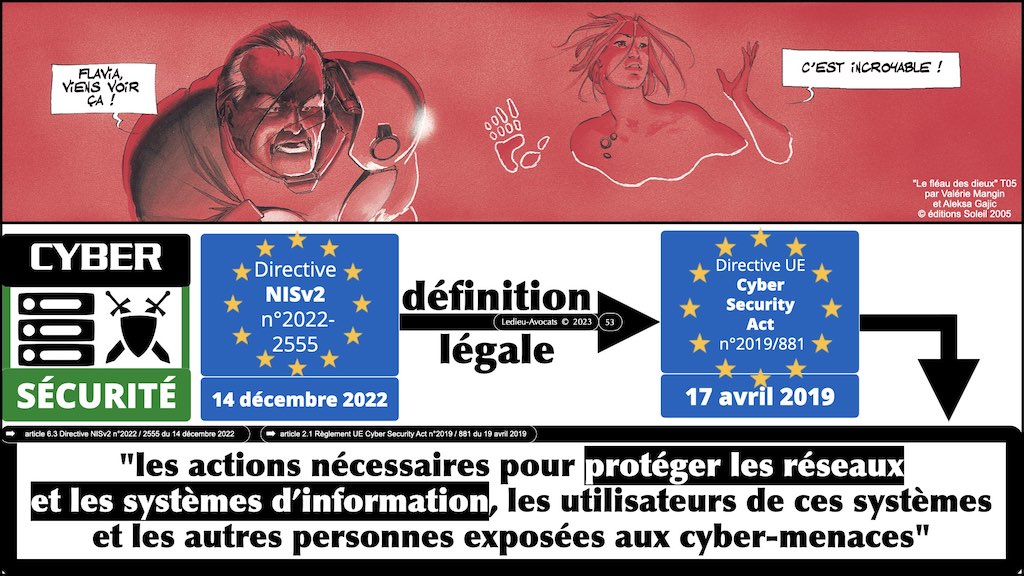 #455 NISv2 DORA cyber-sécurité entité critique ? essentielle ? importante ? financière JSSI 14 mars 2023 OSSIR © Ledieu-Avocats.053