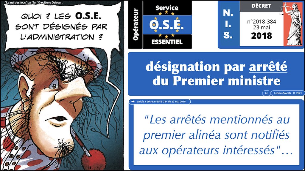 #455 NISv2 DORA cyber-sécurité entité critique ? essentielle ? importante ? financière JSSI 14 mars 2023 OSSIR © Ledieu-Avocats.061